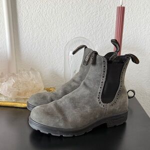 Blundstone original high top boots rustic “ black “